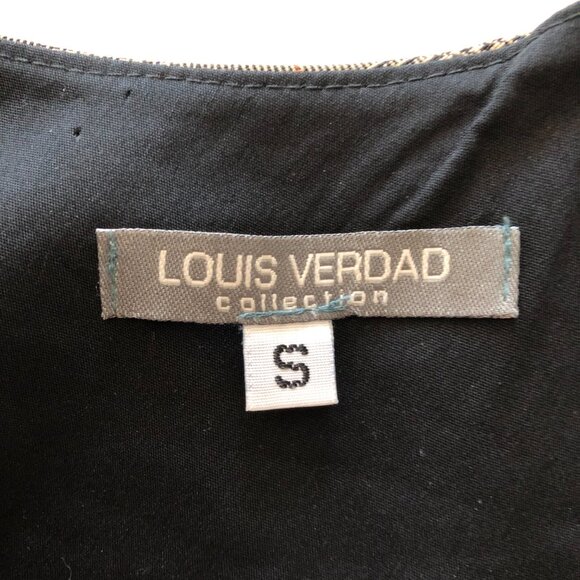 Vintage Louis Verdad Womens Green Dress Size S Silk Wool Short Sleeve - Picture 2 of 9